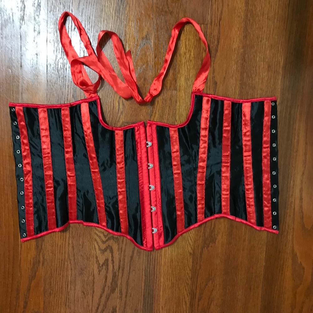 Boned corset